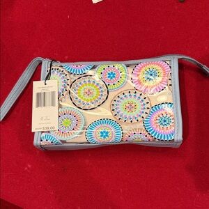Vera Bradley Multicolor Mandala Wristlet